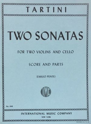 Two Sonatas 2 Violins, Cello