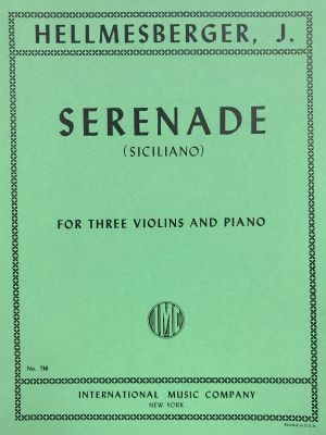 Serenade (Siciliano) 3 Violins, Piano