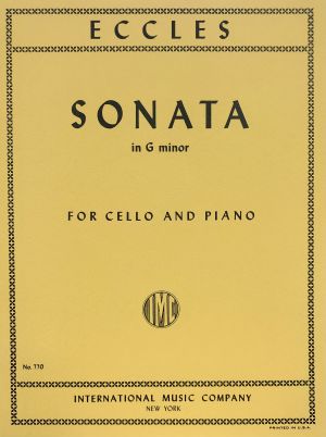 Sonata G minor Cello, Piano