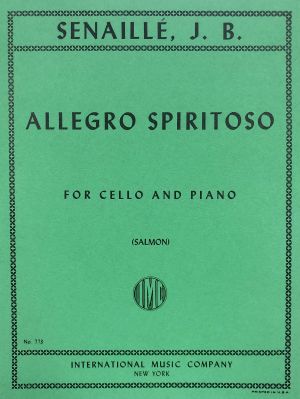 Allegro Spiritoso Cello, Piano
