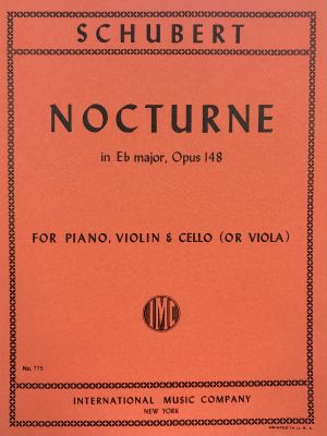 Nocturne Eb major Op 148 Piano, Violin, Cello