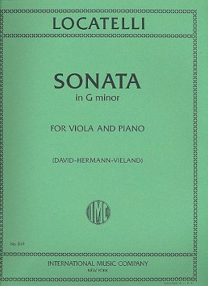 Sonata G minor for Viola, Piano