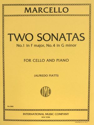 Two Sonatas No 1 F major No 4 G minor Cello, Piano