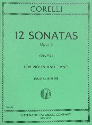 12 Sonatas Op 5 Vol II Violin, Piano
