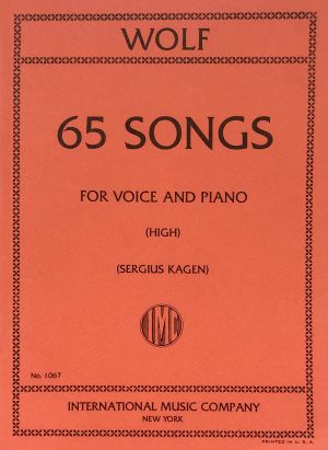 65 Songs High Voice, Piano