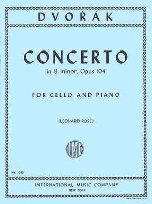 Concerto B minor Op 104 for Cello, Piano