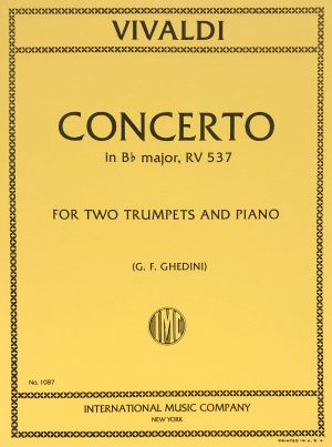 Concerto Bb major RV 537 2 Trumpets, Piano