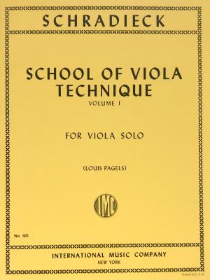School of Viola Technique Vol 1 Viola
