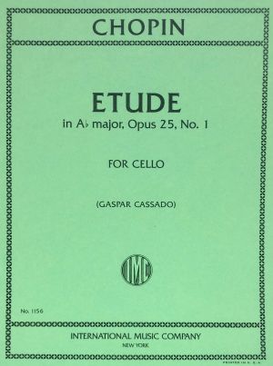 Etude Ab major Op 25 No 1 Cello