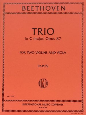 Trio C major Op 87 2 Violins, Viola