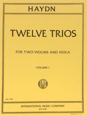 Twelve Trios 2 Violins, Viola Vol 1