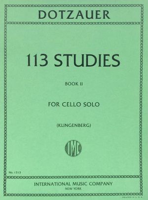 113 Studies Cello Bk 2