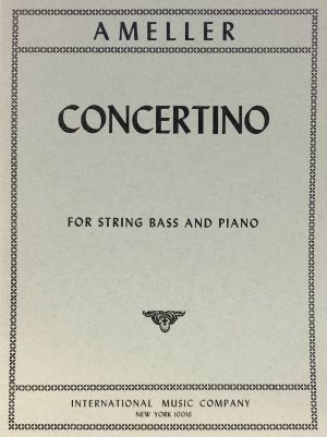 Concertino Double Bass, Piano