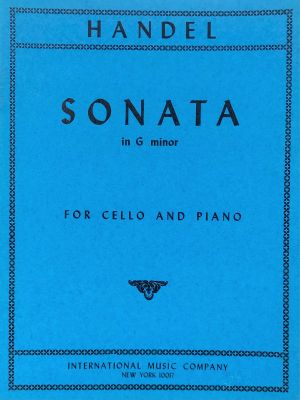 Sonata G minor Cello, Piano