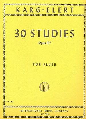 Studies 30 Op 107 Flute