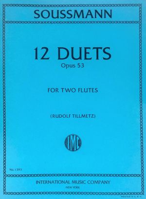 12 Duets Op 53 2 Flutes