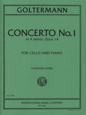 Concerto No 1 A minor Op 14 Cello, Piano