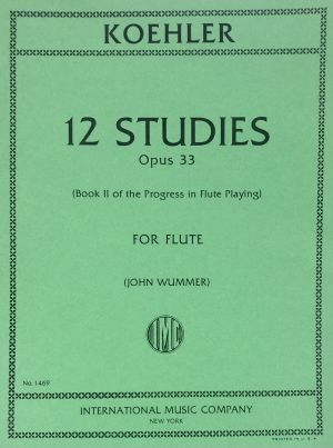 12 Studies Op 33 Flute