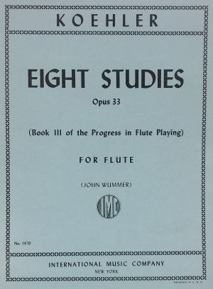 Eight Studies Op 33 Flute