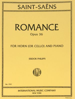 Romance Op 36 French Horn, Piano