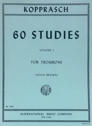 60 Studies Trombone Vol 1