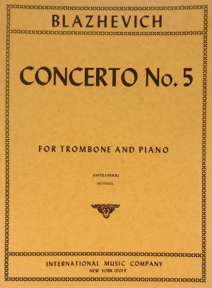 Concerto No 5 Trombone, Piano