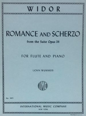 Romance and Scherzo Op 34 Flute, Piano