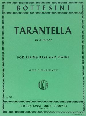 Tarantella A minor Double Bass, Piano