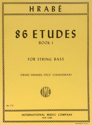 86 Etudes Double Bass Bk 1