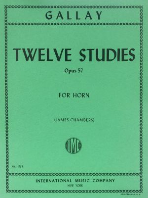 Twelve Studies Op 57 French Horn