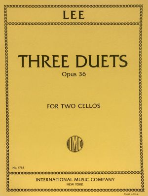 Three Duets Op 36 2 Cellos
