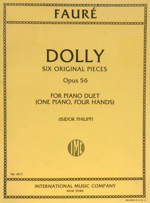 Dolly Six Original Pieces Op 56 Piano Duet