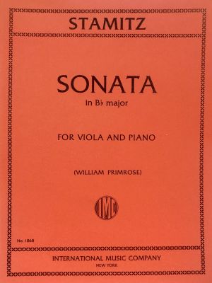 Sonata Bb major Viola, Piano