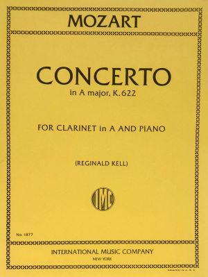 Concerto A major K 622 Clarinet in A and Piano