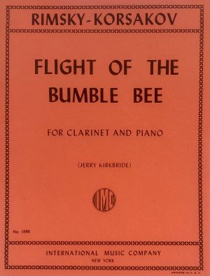 Flight of the Bumblebee Clarinet, Piano