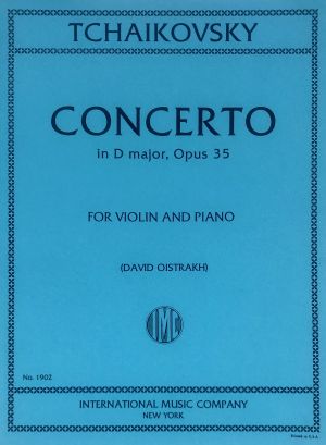 Concerto D major Op 35 Violin, Piano