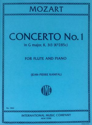 Concerto No 1 G major K 313 Flute, Piano