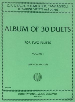 Album of 30 Duets 2 Flutes Vol 1