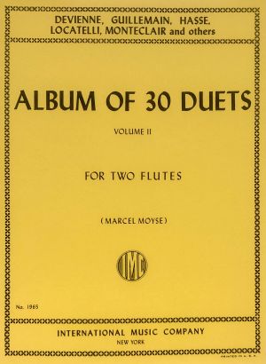 Album of 30 Duets 2 Flutes Vol 2