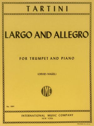 Largo and Allegro Trumpet, Piano
