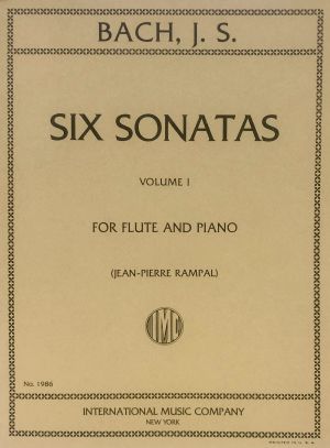 Six Sonatas Flute, Piano Vol 1