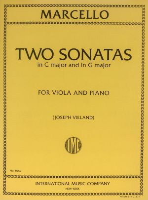 Two Sonatas C major and G major Viola, Piano