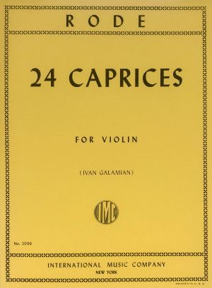 24 Caprices Violin