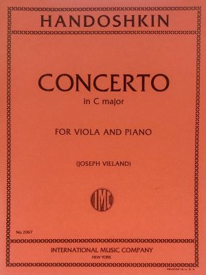 Concerto C major Viola, Piano