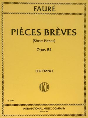 Pieces Breves (Short Pieces) Op 84 Piano