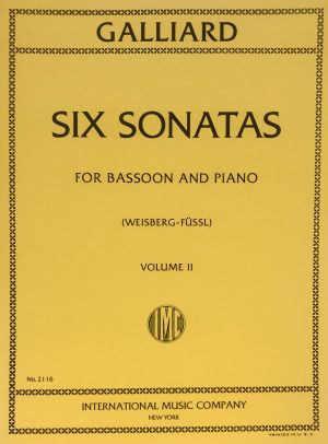 Six Sonatas Bassoon, Piano Vol 2