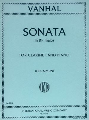 Sonata Bb major Clarinet, Piano
