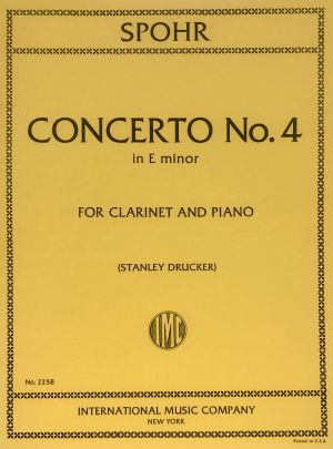 Concerto No 4 E minor Clarinet, Piano