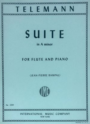Suite A minor Flute, Piano
