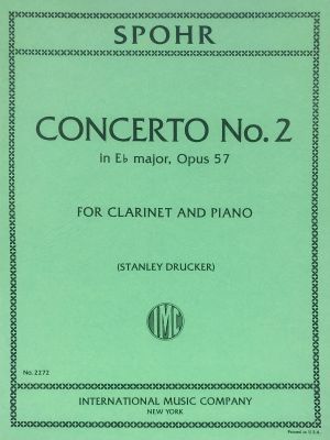 Concerto No 2 Eb Major Op 57 Clarinet, Piano
